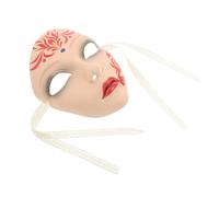 Beaupretty Masque Hanfu Chinois Intégral en Plastique Léger Motifs Anciens, Confortable à Porter, pour Cosplay et Performances sur Scène