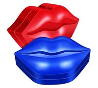 Beaupretty Masques Hydratants Lèvres de Lèvres Pack de 2 Boîtes Eau et Glycérine Exfoliant et Facile à Transporter ou Banquet