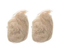 Beaupretty Matériau de Nidification pour Oiseaux Jute Naturel pour Perroquets Perruches et Petits Oiseaux Matériel Fiable pour Nid et Couchage Attire Diverses Espèces pour Projets DIY