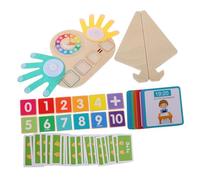 Beaupretty Mathématique Bois pour Apprentissage Précoce avec Chiffres et Animaux Interactifs Introduction Aux Additions et Soustractions Développement Cognitif et Reconnaissance des Couleurs