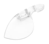 Beaupretty Mentonnière Violon Acrylique Transparent Vert Repose-menton Ergonomique pour Violonistes Débutants et