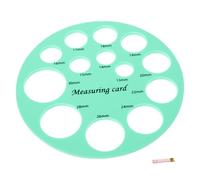 Beaupretty Mesureur De Mamelon Outil De Mesure De Téton Carte De Mesure Du Mamelon Pour Femmes Ruban Pour Corps