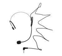 Beaupretty Micro Casque à Condensateur Omnidirectionnel pour Enseignants et Guides Amplificateur Vocal Portable Filaire Confort Ergonomique et Clair pour Prise de Parole Publique