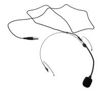 Beaupretty Micro-Casque Filaire Noir Connecteur Xlr 4 Broches Microphone Serrage-Tête Ergonomique Haute Sensibilité pour Chant Fitness et Communication Amplificateur Vocal Intégré pour