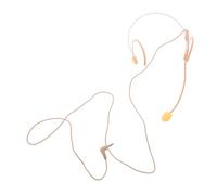 Beaupretty Microphone Casque Garçon Fille Flexible pour Chant et Scène Microphone Oreillette Confortable pour Performance Scolaire et Spectacles