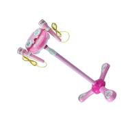 Beaupretty Microphone Musical Lumineux pour Garçon Fille Double Micro Karaoké sans Batterie Ampli et Sons Intégrés Éducatif pour Garçon et Fille Rose