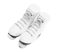 Beaupretty Mini Patins à Glace pour Poupées Accessoires Décoratifs pour Scènes Miniatures et Bricolage DIY Lot