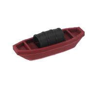 Beaupretty Mini Plastic Boat Figurine Miniature Sailboat Model Rustic Nautical Decor Small Decorative Ship for Home Office Table