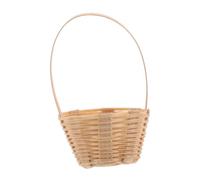 Beaupretty Miniature Bamboo Woven Basket for Dollhouse Kitchen Versatile Decor Accessory for Miniature Scenes DIY Projects and Charming Home Ornament