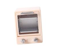 Beaupretty Miniature Four à Micro Ondes pour Maison de Poupée Accessoire Cuisine Miniature Rose Éducatif et Sûr