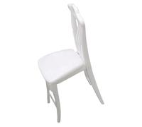 Beaupretty Miniature Furniture Mini Chair Toy for Dollhouse Decoration Plastic Simulated Seat for DIY Projects and Home Scenes