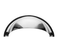 Beaupretty Miroir Convexe de Sécurité 30 Cm X 180° en Demi-dôme, Miroir Antivol Léger pour Garage et Allée, Grand Angle pour Surveillance des Angles Morts, pour Zones à Fort Trafic
