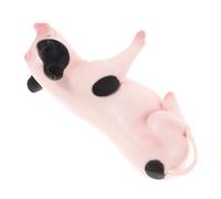 Beaupretty Modèle Cochon Simulé Réaliste Plastique Figurine Éducative et Décorative Posture Vivante et Couleurs Éclatantes Apprentissage pour Garçon Fille