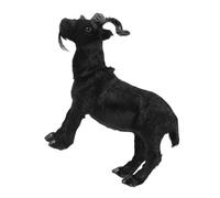 Beaupretty Modèle de Chèvre Artificielle Plastique pour Décoration de Jardin Accessoire Pédagogique Biologie et Agriculture Figurine Animale Réaliste Moyenne Décor Extérieur Maison Nautique