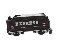 Beaupretty Modèle de Train Charbonnier pour Garçon Fille Locomotive à Vapeur Simulée Ferroviaire Facile à Assembler Compatible avec Circuits Standard pour Jeu Créatif Garçon Fille