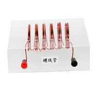 Beaupretty Modèle Expérimental de Solénoïde Plastique et Cuivre Pédagogique et Amusant Facile à Assembler pour Apprentissage Technique des Garçon Fille