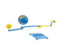 Beaupretty Modèle Système Solaire DIY Éducatif à Trois Sphères pour Apprentissage Astronomique Kit Scientifique Interactif pour Projets Scolaires et Développement des Compétences Manuelles