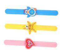 Beaupretty Montre à Dessin Animé pour Garçon Et en Silicone Lot De 3 Montre Éducative Bracelet Réglable Petits Design Coloré Et Ludique