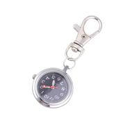 Beaupretty Montre De Poche à Quartz Classique avec Porte-clés Design Rond Et Aiguille Lumineuse pour Hommes Et Garçon Fille Noir