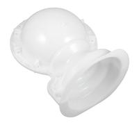 Beaupretty Moule à Béton Sphère Beige en PP pour Clôtures et Décoration | Style Européen Classique, Création DIY de Chapeaux de Poteaux, Usage Polyvalent pour Amateurs de Maçonnerie et Rénovateurs