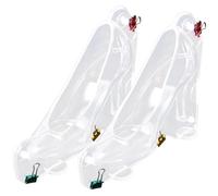 Beaupretty Moule à Chocolat en Plastique Réutilisable Transparent, Grand Format 2 Pièces, Moule à Bonbons de Chaussure à Talon Haut, Outil de Cuisson Créatif pour Pâtisserie Maison