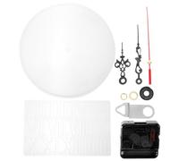 Beaupretty Moule à Horloge en Silicone Flexible Petit Modèle sans Chiffres, avec Chiffres Romains et Mécanisme D’horlogerie, Moule Réutilisable et Lavable pour Moulage en Résine Époxy DIY