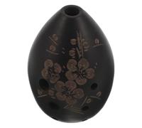 Beaupretty Ocarina à Vent en Céramique Vintage 8 Trous pour Débutants, Instrument à Main Portable en Argile, Flûte Ocarina Musicale pour Entraînement et Performance, Accessoire Poterie