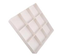 Beaupretty Organisateur de Tiroir Extensible pour Maquillage Séparateurs Réglables Plastique Blanc Compartiments pour Cosmétiques et Soins Rangement Multifonction pour Coiffeuse et Bureau