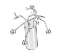 Beaupretty Ornement Balançoire D'équilibre en Fer pour Bureau Jouet D'équilibre Décoration Artisanale Cheval Rotatif Original Artisanat Unique 1 Pièce