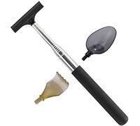 Beaupretty Outil De Nettoyage De Vitres De Voiture Facile À Utiliser Raclette De Pare-Brise avec Manche en Matériau Souple