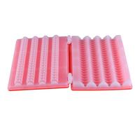 Beaupretty Outil Manuel pour Brochettes à Viande Rapide en Plastique Rose Protège Mains et Gagne 4 Rangées Protège Mains et Gagne pour Barbecue en Extérieur