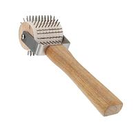Beaupretty Outil Manuel pour Ruche Rouleau à Aiguilles en Acier Inoxydable Extracteur de 1 Pièce Équipement Apicole pour Apiculteur Accessoire Pratique pour Désoperculer