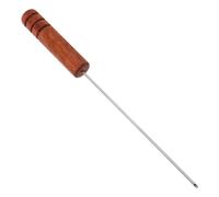 Beaupretty Ouvre-Bouche Pince à Arêtes en Acier Inoxydable de Poisson Marron Outil Robuste pour Extraction D'hameçons et Nettoyage pour Pêche en Eau Salée et Glace