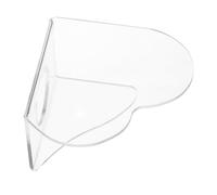 Beaupretty Palette D'ongles Palette D'art D'ongle à Ongles Fournitures Techniques Pour Les Ongles Plaque De Polissage Mélange De Maquillage Moyen Plateau à Ongles Acrylique Transparent