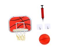 Beaupretty Panier Basketball Mural Garçon Fille Jeu Sportif Créatif avec Ballon et Pompe pour Intérieur et Extérieur Suspension Murale sans Perçage Kit Complet pour Garçon Couleur Aléatoire