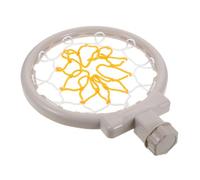 Beaupretty Panier de Basketball avec Filet et Capuchon à Vis Cerceau de Remplacement pour Garçon Fille Usage Intérieur et Extérieur Compatible Multi Installation Facile