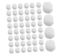 Beaupretty Paquet De 2 Boules De Coton Absorbantes Cotons De Perçoit Du Vernis à Ongles Pousque-coton De Dissolvant Des Ménages Retrait Du Maquillage Blanche Coton Absorbant
