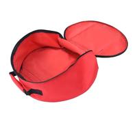 Beaupretty Paquet de Transport pour Caisse Claire 13/14 Pouces Pochette Pratique en Tissu Oxford Rouge Bandoulière Protection les Rayures et L'Usure Musiciens