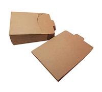 Beaupretty Paquet En Papier Kraft Brun Pour Cd 50 Pièces Enveloppe De Classement Multifonction Pochette De Dossier En Papier Pour Documents Et Cartes Fêtes Occasions Spéciales