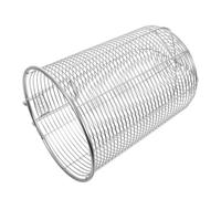 Beaupretty Passoire Inox à Fondue Chinoise Longue avec Maille Fine, Panier à Pâtes Bouillies et Friture, Ustensile Cuisine Suspendu pour Filtrer Huile et Impuretés, Grosse Capacité, Panier