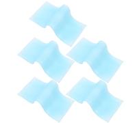 Beaupretty Patch Rafraîchissant pour Garçon et Filles 5pcs, Pâte Froide en Résine Bleu, Refroidissement Rapide pour Fièvre, pour Bébés et Tout-petits en Été