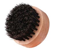 Beaupretty Peigne à Barbe En Poils De Soies Et Manche En Bois Naturel Brosse Moustache Compacte Pour Homme Barbu Entretien Quotidien Et Voyage
