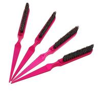 Beaupretty Peigne à Cheveux Professionnel 4Pcs Brosse de Coiffure pour Cheveux Sèche et Humide Peigne Anti-Nœuds Taille Compacte Outil de Coiffure et Hommes Salon et Domicile