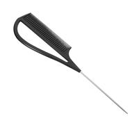 Beaupretty Peigne Coiffure avec Embout pour Tresses et Coloration Léger Plastique pour Séparer et Peigner Cheveux