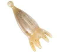 Beaupretty Peigne De Massage Pour Chevelu Corne De Bœuf Portable Pour Grattage Et Stimulation Sans Coutures