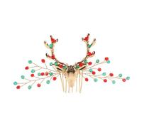 Beaupretty Peigne Décoratif à Strass pour Femme Joli Accessoire de Cheveux pour Noël Décoration de Cheveux Festive