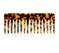Beaupretty Peigne Démêlant Pour Peigne À Dents Larges De Poche Tortue Peigne Sans Poignée Pour Humide Et Sec