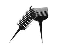 Beaupretty Peignes à Queue Multifonctionnels 2 Pièces Peigne à Coloration Capillaire et Plastique Robuste pour Femmes Professionnelles Usage Salon Coiffure et Soins à Domicile