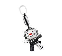 Beaupretty Pendentif Berceau Bébé D'éducation Précoce, Jouet Animé Noir Et Blanc, Motif Lionceau, Matériau Sûr Et Sans Danger, Développement Visuel Pour -nés, Accessoire Unique Pour Landau