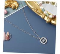 Beaupretty Pendentif Étoile À Six Branches Boussole Bijoux De Cou Collier Pour Hommes Collier Pour Dames Collier Pour Hommes Collier Pendentif Pour Hommes Collier Chaîne Pour Hommes
